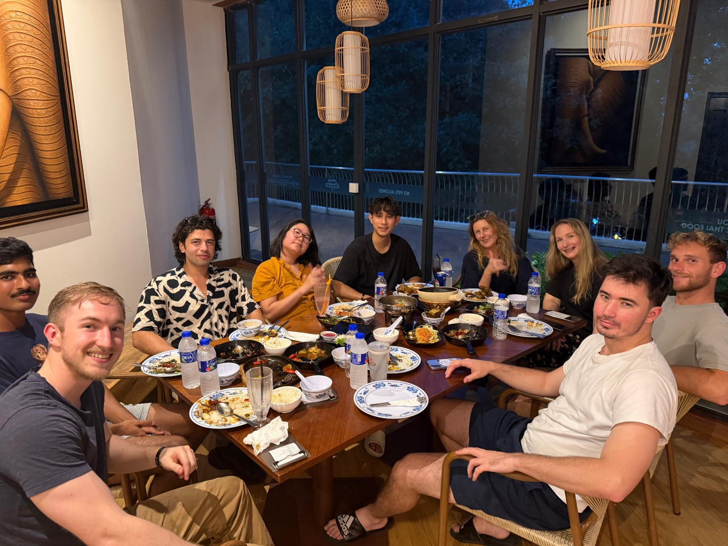 ns: Aussie dinner at NS
