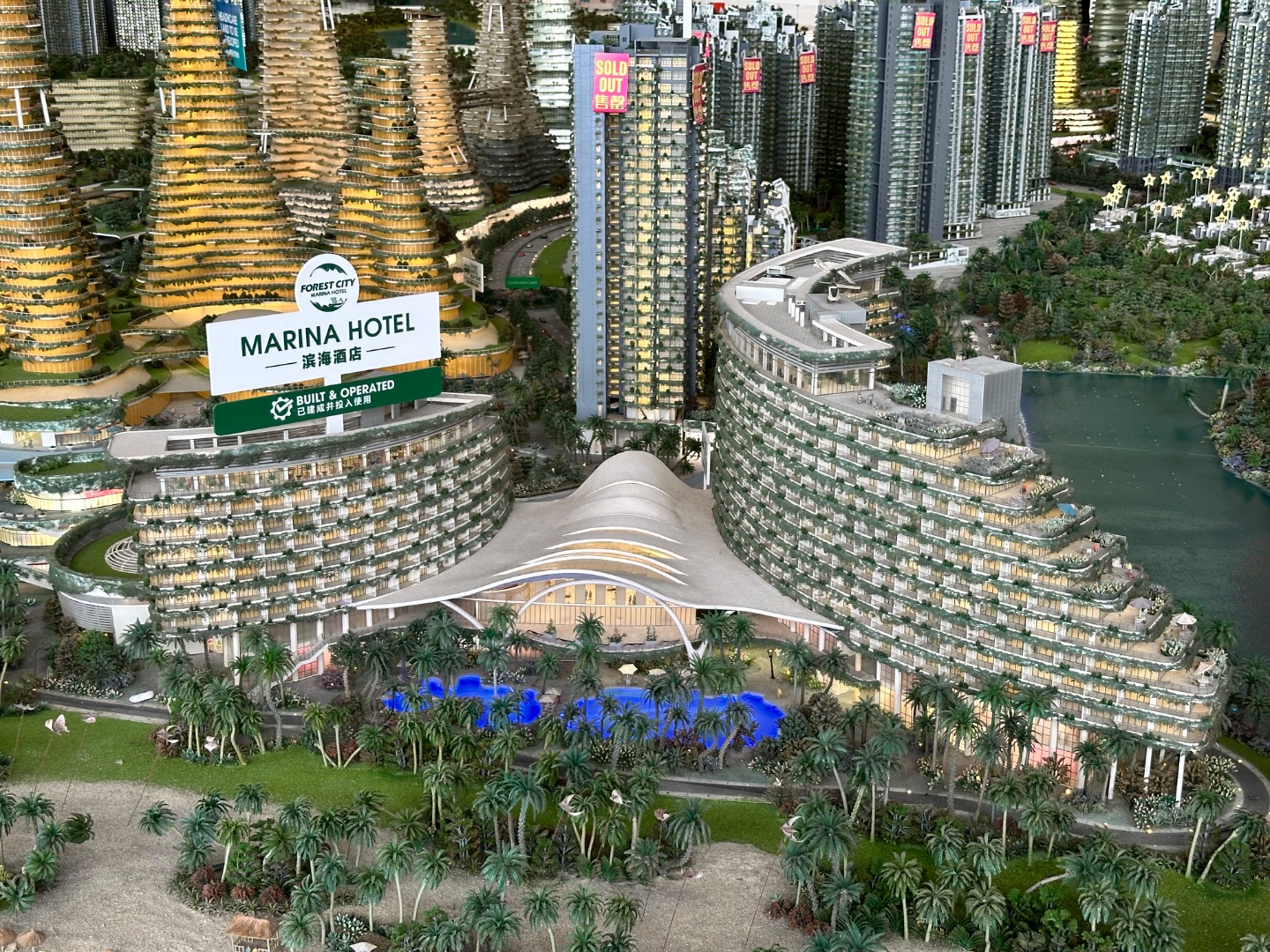 ns: Forest City scale model — the Ghost City