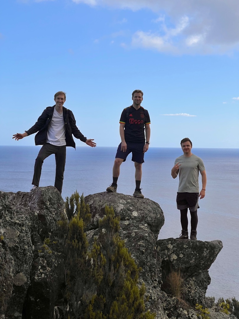 madeira: clifftop over the Atlantic